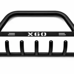 Кенгурятник WT004 Black (нерж) для Lifan X60 2011–
