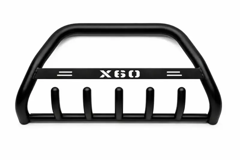 Кенгурятник WT004 Black (нерж) для Lifan X60 2011–