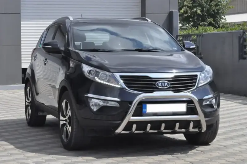 Кенгурятник WT003 (нерж.) для KIA Sportage 2010–2015