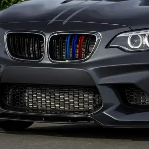 Ніздрі M-Look (M-Color з хром окантовкою) для BMW 2 серія F22/F23 2014–2021