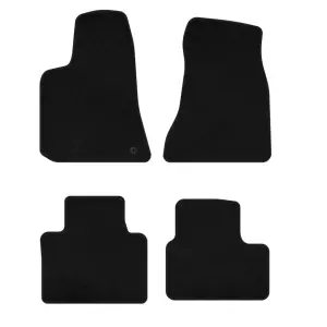 Килимки текстильні Premium (2005-2010, Чорний) для Dodge Charger 2005–2010
