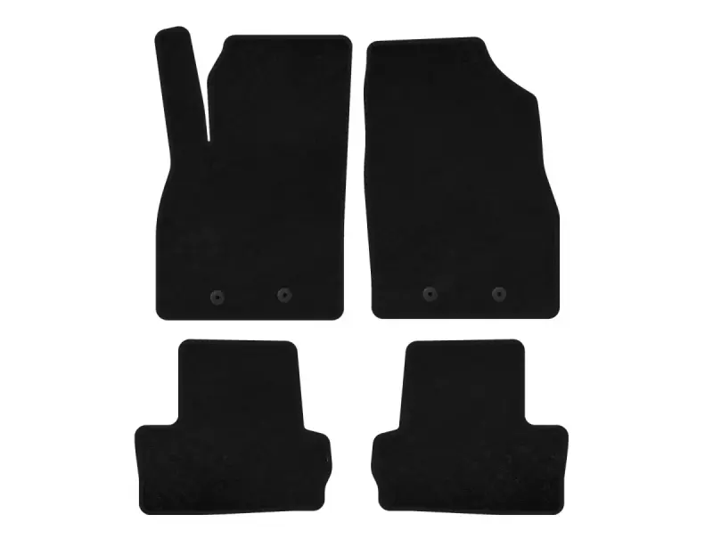 Килимки текстильні Premium (LB, Гібрид, Чорний) для Opel Ampera 2011–2016