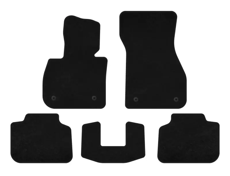 Килимки текстильні Deluxe (Чорний) для BMW X1 F48 2015–2022