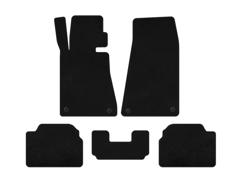 Килимки текстильні Premium (SD, Чорний) для BMW 5 серія E34 1988–1995
