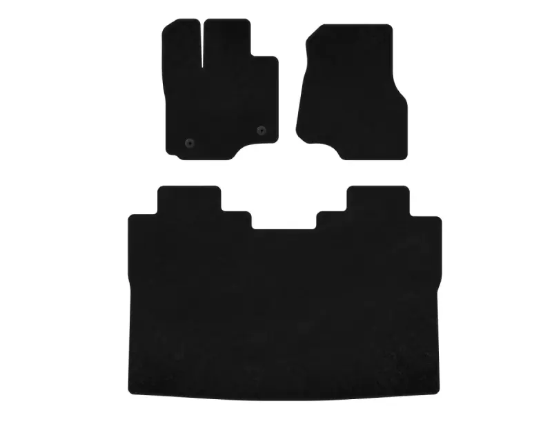 Килимки текстильні Premium (Raptor, Чорний) для Ford F-150 2014–2021