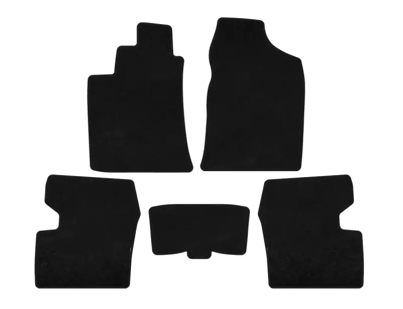 Килимки текстильні Deluxe (SD, чорний) для Lifan 620 Solano 2007–