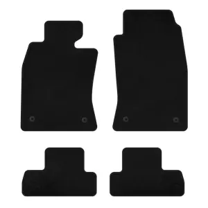 Килимки текстильні Deluxe (для R50, чорний) для Mini Cooper R50/52/53 2000–2006