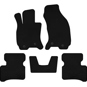 Килимки текстильні Premium (SD, Педаль газу з підлоги, Чорний) для Jaguar X-Type 2001–2009
