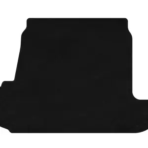 Килимок багажника текстильний Premium (1991-1996, Sedan, Чорний) для Audi 80/90 1987–1996