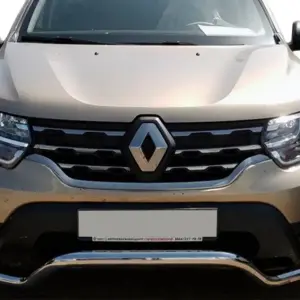 Передній захист WT008 (нерж.) для Renault Duster 2018–2024