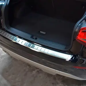 Накладка на задній бампер OmsaLine (нерж.) для Audi Q2 2016–