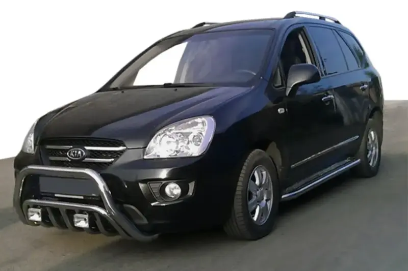 Кенгурятник WT002 (нерж) для KIA Carens 1999–2012
