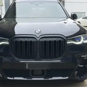 Ніздрі M-Look (2019-2022, чорний матовий) для BMW X7 G07 2019–