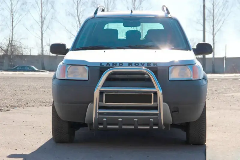 Кенгурятник QT007 (нерж.) для LandRover Land Rover Freelander I 1997–2006