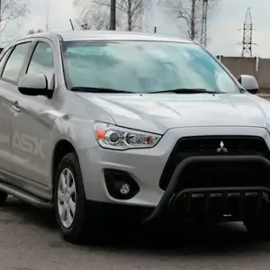 Кенгурятник WT002 Black (нерж.) для Mitsubishi ASX 2010–2023