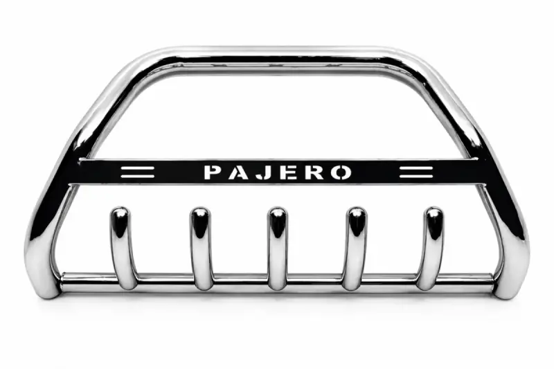 Кенгурятник WT004 (нерж) для Mitsubishi Pajero Sport 2015–
