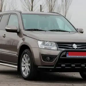 Кенгурятник ST-WT-15 Black (нерж.) для Suzuki Grand Vitara 2005–2017
