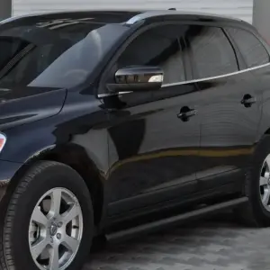Бічні труби BB004 Black (2 шт, нерж) для Volvo XC60 2009–2017