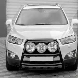 Передня дуга WT018 Black (нерж.) для Chevrolet Trax 2012–2023