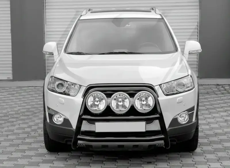 Передня дуга WT018 Black (нерж.) для Chevrolet Trax 2012–2023