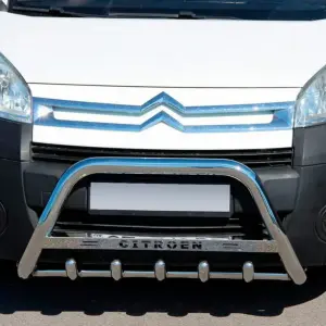 Кенгурятник WT004 (нерж.) для Citroen Berlingo 2008–2018