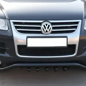 Кенгурятник ST028 Black для Volkswagen Touareg 2002–2010