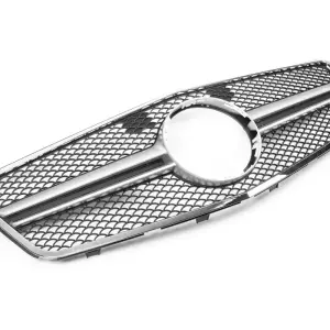 Передня решітка AMG Silver (2009-2012) для Mercedes-Benz E-class W212 2009–2016