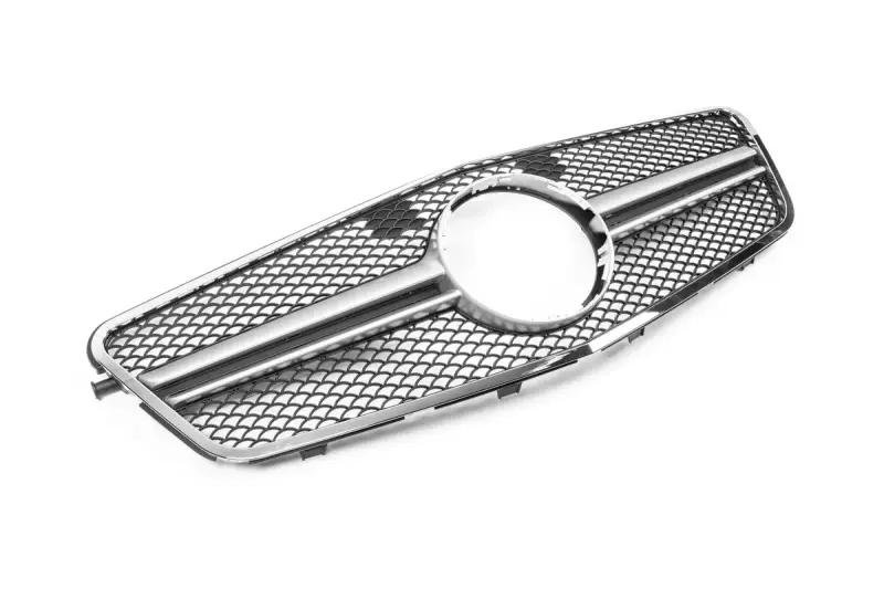 Передня решітка AMG Silver (2009-2012) для Mercedes-Benz E-class W212 2009–2016