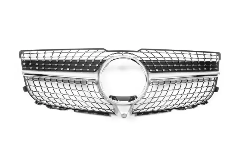 Передня решітка Diamond Silver (2013-2015) для Mercedes-Benz GLK class X204 2008–2015