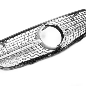 Передня решітка Diamond Silver (2015-2019) для Mercedes-Benz GLC coupe C253 2016–2023