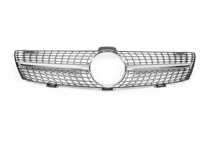 Передня решітка (2005-2008, Diamond Silver) для Mercedes-Benz CLS C219 2004–2010