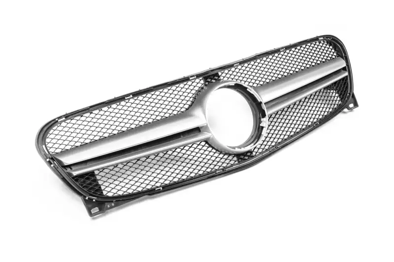 Передня решітка AMG Silver (2014-2016) для Mercedes-Benz GLA X156 2014–2019