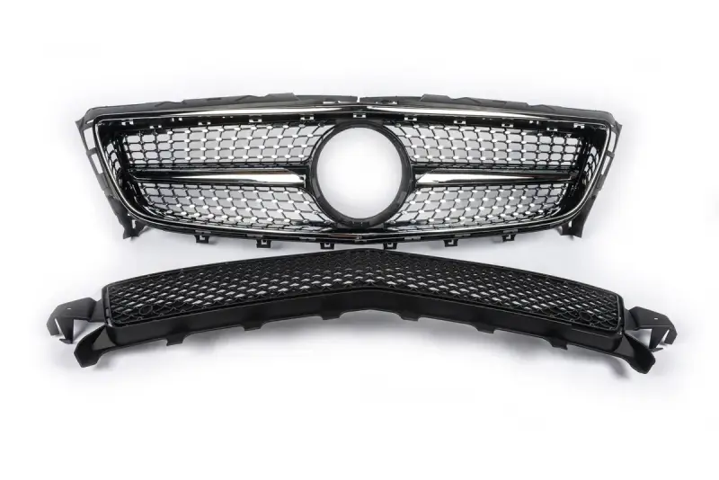Передня решітка 2011-2014 (Diamond Silver) для Mercedes-Benz CLS C218 2011–2018