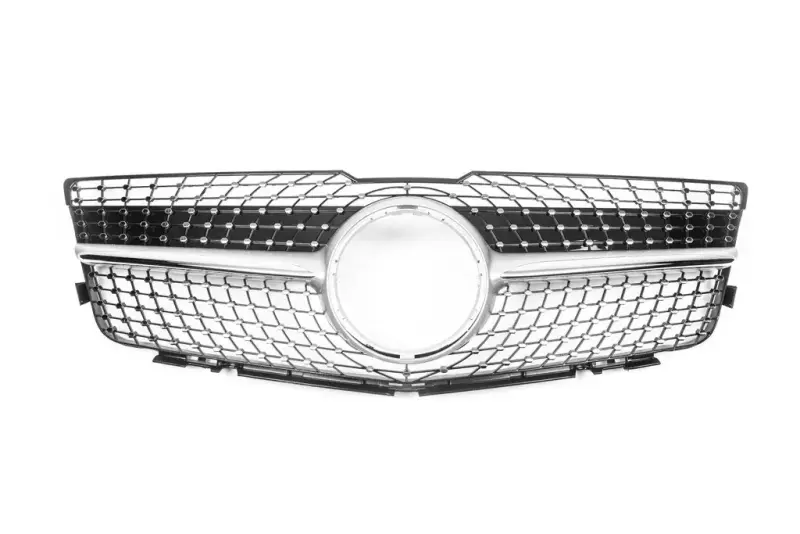 Передня решітка Diamond Silver (2009-2012) для Mercedes-Benz GLK class X204 2008–2015