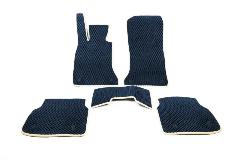 Килимки EVA (для F02, Синій) для BMW 7 серія F01/F02 2008–2015