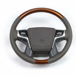 Кермо в зборі (світле дерево) для Toyota Land Cruiser Prado 150 2009–2023