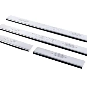 Накладка на пороги Carmos (4 шт, нерж) V-1 для Mazda 6 2003–2008