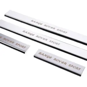 Накладки на пороги (4 шт, Carmos) для LandRover Range Rover Sport 2005–2013