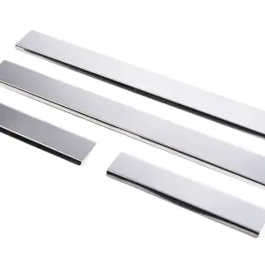 Накладки на пороги Carmos (4 шт, нерж) для Toyota Auris 2007–2012