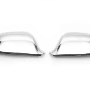 Накладки на дзеркала 2008-2010 (2 шт., нерж.) для Audi A3 2003–2012