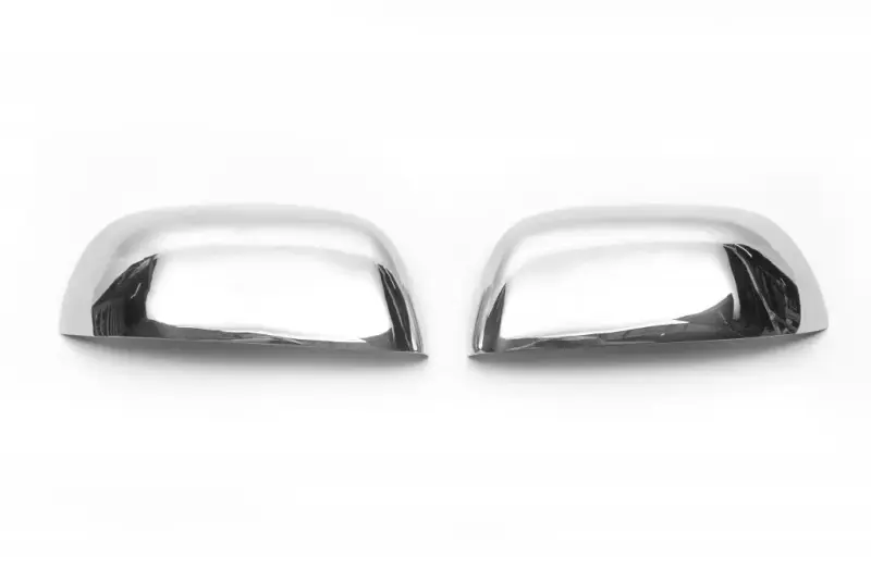 Накладки на дзеркала (2 шт., нерж) для Nissan Micra K13 2011–2016