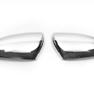 Накладки на дзеркала (2 шт., нерж) для Nissan Qashqai 2010–2014