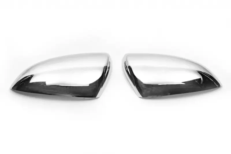 Накладки на дзеркала (2 шт, сталь) для Nissan Qashqai 2007–2010