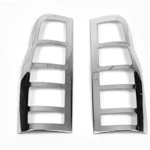 Накладки на стопи (2 шт., нерж) для Ford Transit 2000–2014