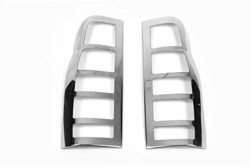 Накладки на стопи (2 шт., нерж) для Ford Transit 2000–2014
