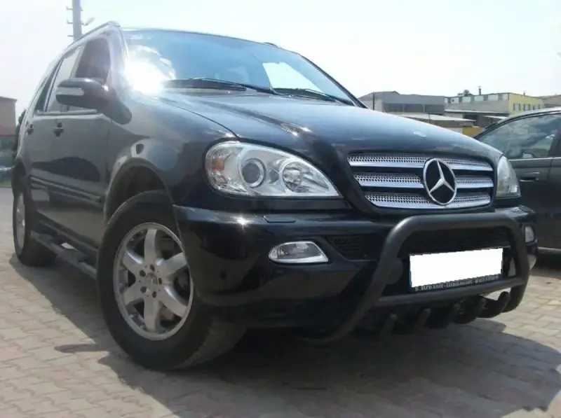 Кенгурятник Black (нерж.) для Mercedes-Benz ML W163 1997–2005