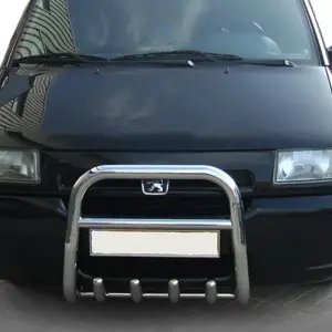 Кенгурятник QT006 (нерж) для Citroen Jumpy 1996–2007