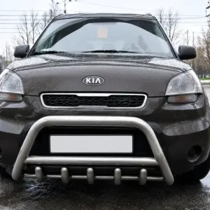 Кенгурятник (нерж) для KIA Soul II 2013–2018