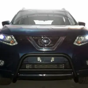 Кенгурятник WT005 Black (нерж) для Nissan X-trail T32/Rogue 2014–2021