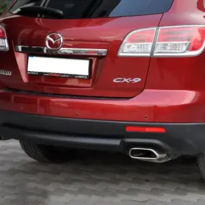 Задня дуга AK002 Black (нерж.) для Mazda CX-9 2007–2016